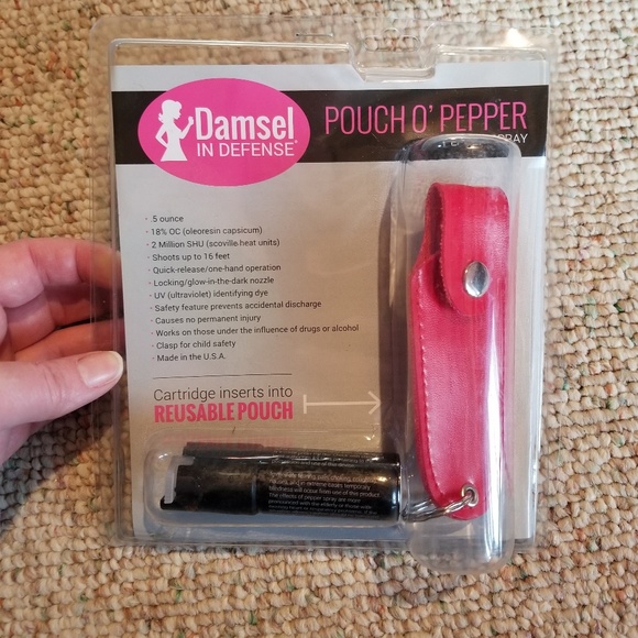 Damsel in Defense Pouch O Pepper Pepper Spay